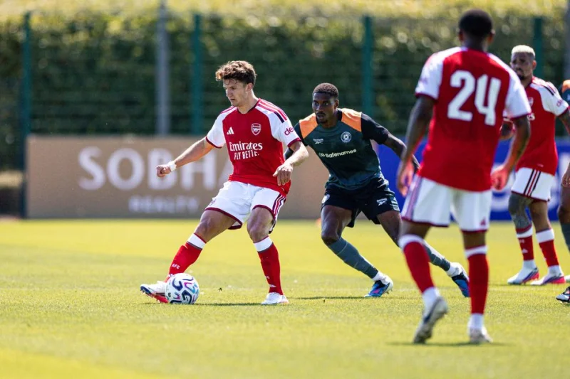 Arsenal Vs Mk Dons: Tzolis Debut Helps Set Tone in 3-0 Pre-Season Win
