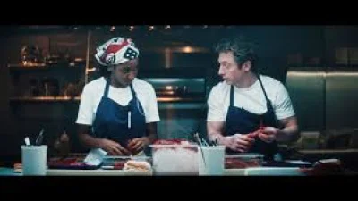 Ayo Edebiri and Ebon Moss-Bachrach cook borscht in Ayo The Bear video