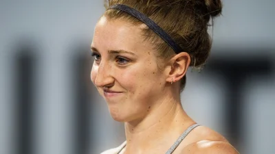 Lucy Campbell wins Swim Standard in 10:55 as Crossfit Games Leaderboard starts to separate
