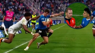 Nigel Owens says referee abuse after Argentina's 31-24 defeat to England was totally unacceptable