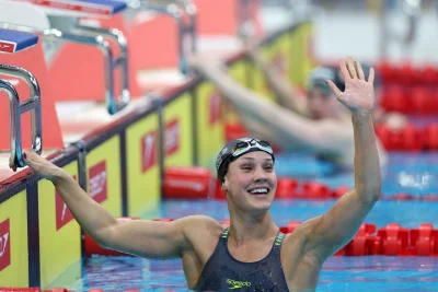 Angharad Evans leads Commonwealth Games breaststroke field as 50m race shapes up for a major test