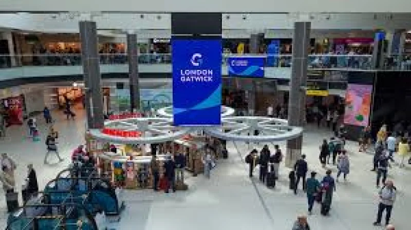 Gatwick Airport says no water in both terminals on Sunday — Gatwick No Water