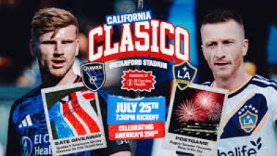 105th California Clasico at Stanford Stadium gives Galaxy Vs San Jose another major test