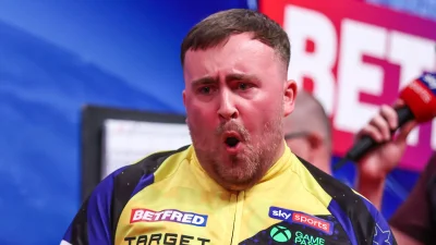 Luke Littler beats Josh Rock 16-7 to reach World Matchplay semi-finals in Phil Taylor-style title defence