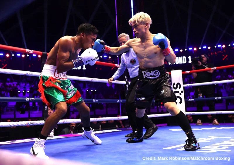 Reito Tsutsumi Boxer makes another statement with second-round stoppage of unbeaten Alvino Herrera Meza