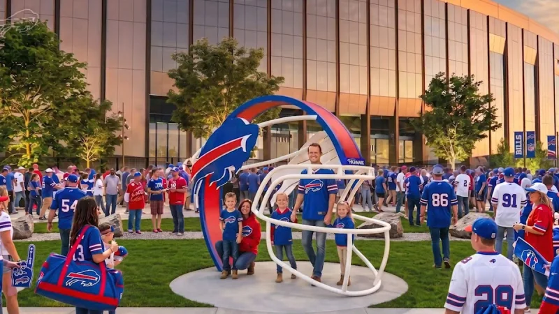 Buffalo Bills open 1.7-mile Highmark Trail around new Highmark Stadium