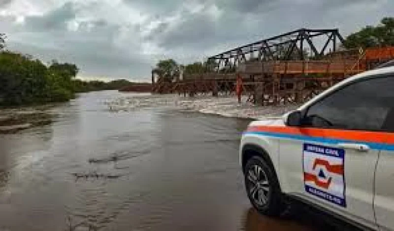 Defensa Civil Flood alerta 73 municipios en Rio Grande do Sul