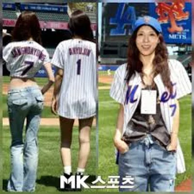Jang Won-young throws first pitch at Citi Field on July 26