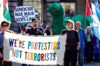 Philip Parry weighs terrorism link in Palestine Action Burnley case