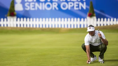 Pat Perez moves into tie for sixth at 2026 Senior Open Championship after third-round 67 — Pat Perez