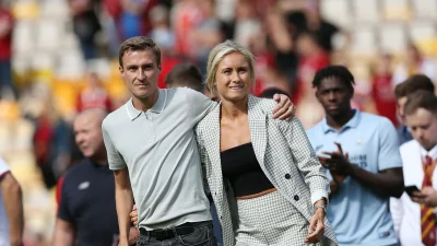 Steph Houghton announces first baby with Stephen Darby