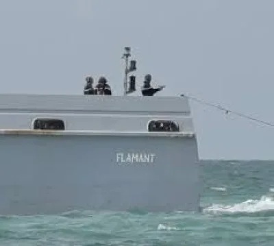Chris Philp says French patrol boat fired 17 shots during BBC interview
