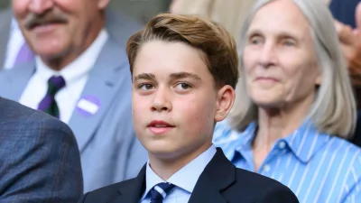 Mike Tindall talks to Prince George about losing