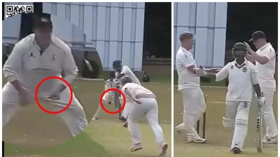 Saltburn Cricket Club second XI finger-click clip is a bad look for English club cricket