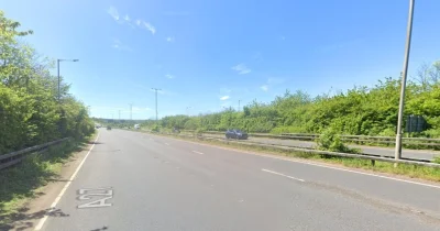 A27 Westbound crash leaves very slow traffic after moped and car collision