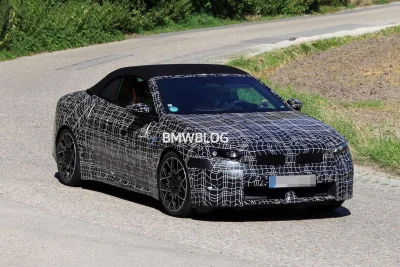 Adrian Padeanu spots Bmw i4 Convertible in first mule photos