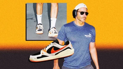 Bradley Cooper Wears Jordan CMFT Era on Paris Workout Run