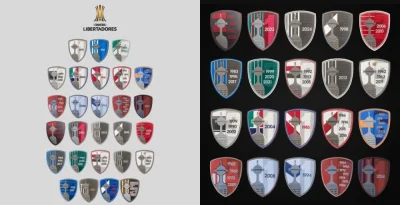 Conmebol Reveals 27 Custom Copa Libertadores Champions Sleeve Badges