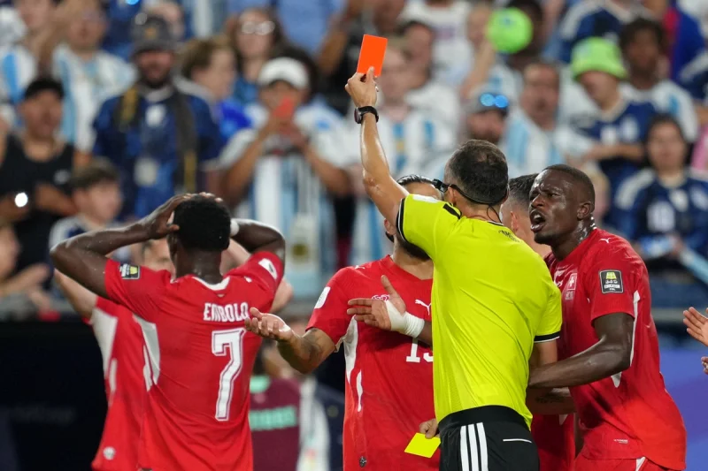 Breel Embolo wrong red card casts shadow over Fifa World Cup Var Review