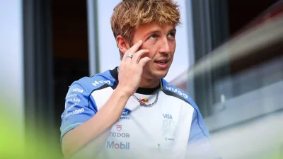 Liam Lawson responds to Max Verstappen's Hungarian Grand Prix blue-flag frustration