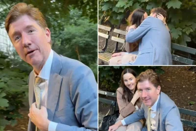 Nathaniel Cullerton video shows midday bench kiss and public backlash