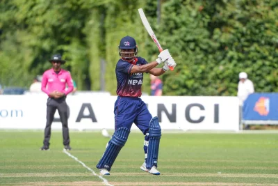 Nepal's Batting Struggles Sink Nep Vs Ned in League 2