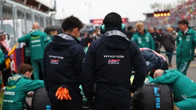 Honda’s new-spec engine runs for the first time in Aston Martin filming day — Aston Martin Aramco Formula One Team