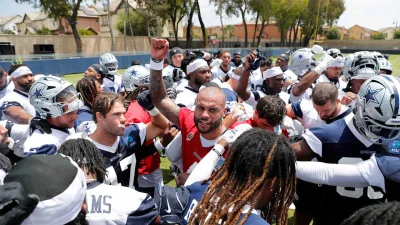 Cowboys open camp in Oxnard with competition, communication and conditioning focus as Joe Milton joins the conversation