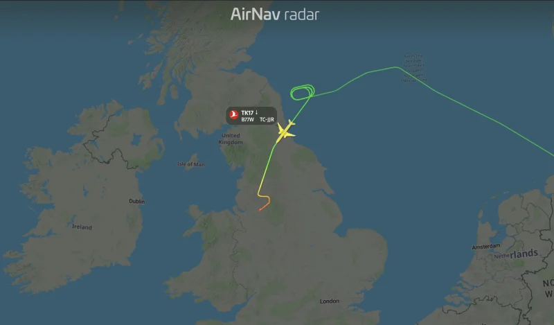 EasyJet Diverts EZY2237 to Newcastle After Medical Emergency — Manchester Copenhagen Easyjet Flight Diverted