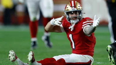 Ricky Pearsall knee swelling tied to last year’s PCL injury is another uncomfortable reminder for the 49ers