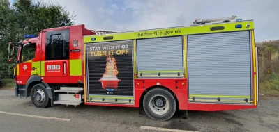 Romford Fire Sends Thick Smoke Across A12 Near Mawney Road