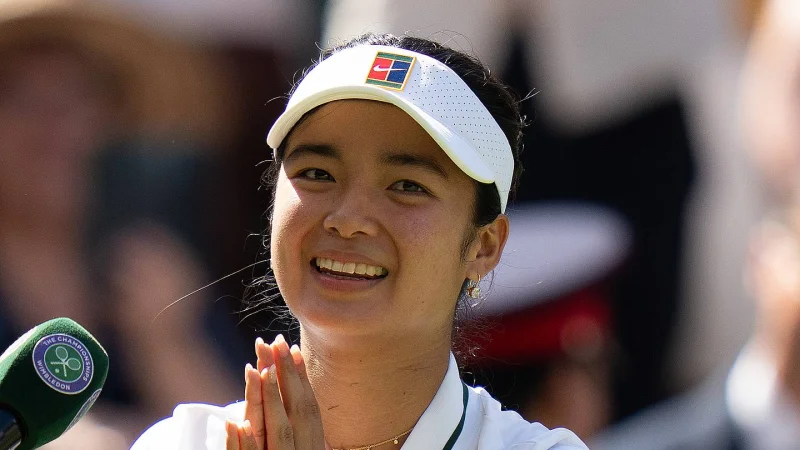 Alex Eala rallies after Zheng Qinwen’s 6-4 first set at the Washington Open