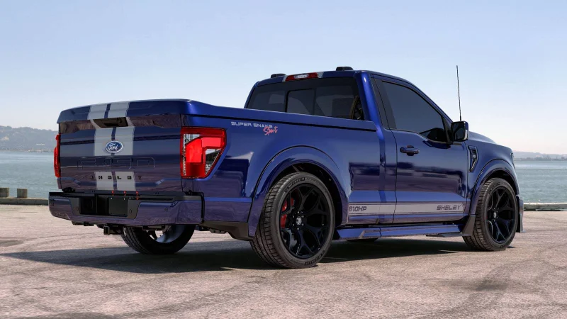 810-hp 2026 Shelby F-150 Super Snake Sport brings back the two-door street truck — New Shelby Super Snake Sport