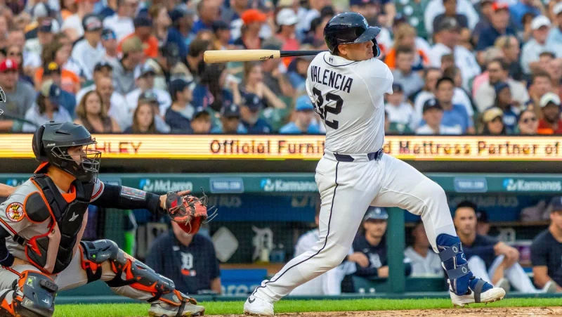 Eduardo Valencia’s first-swing blast off Dean Kremer set the tone for a Tigers rout — and exposed just how cruel this game can be