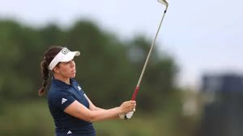 Georgia Hall returns to Royal Lytham and St Annes five months after giving birth