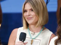Jenna Bush Hager Wears Bright Teal Beads and a Fish Charm