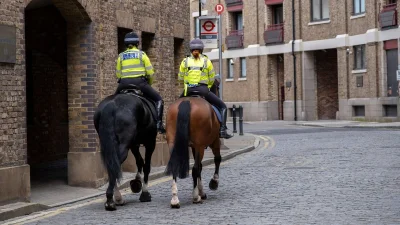 Nick Burton says West Midlands Police charge man over Mounted Police assault
