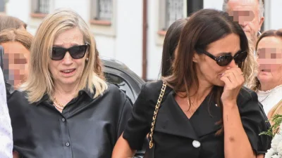 Paula Echevarría despide a su padre en Candás a los 76 años