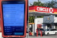 Circle K Self-checkout shows $8.5 billion donation to American Red Cross