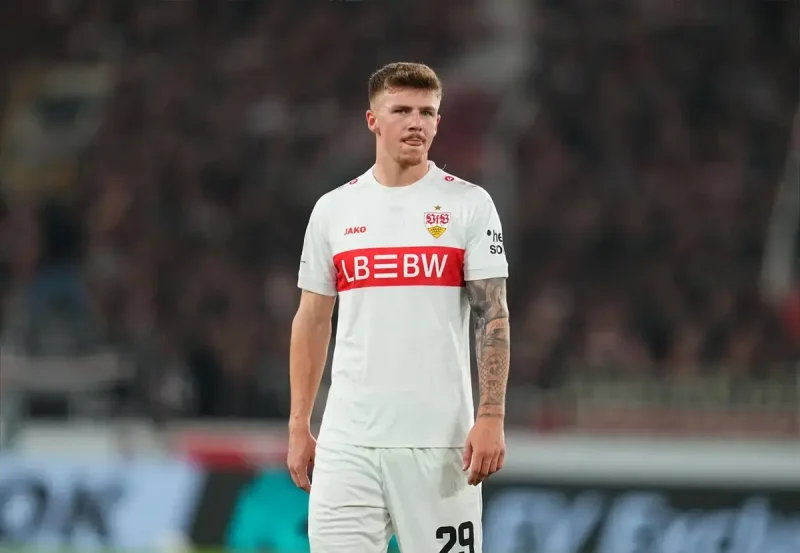 £47m Finn Jeltsch transfer race puts Stuttgart Fc in a strong negotiating position