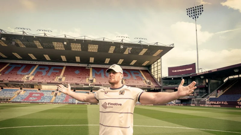 Burnley unveil away kit designed with JJ Watt after two years of work