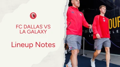 Jonathan Sirois starts in goal as Daniel injury forces FC Dallas change in Dallas Vs La Galaxy