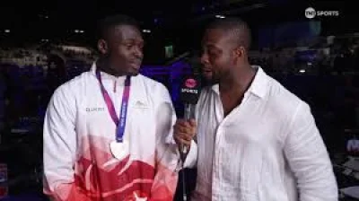 Dimeji Shittu settles for silver after controversial final defeat — Dimeji Shittu Commonwealth Games Silver