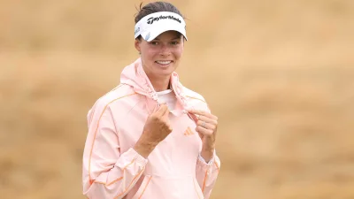 Esther Henseleit in contention at the AIG Women’s Open with Solheim Cup hopes in view