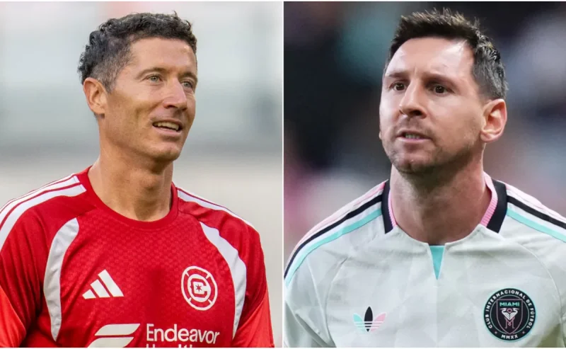 Robert Lewandowski scores first MLS goal in his second game vs. Fire Charlotte Fc