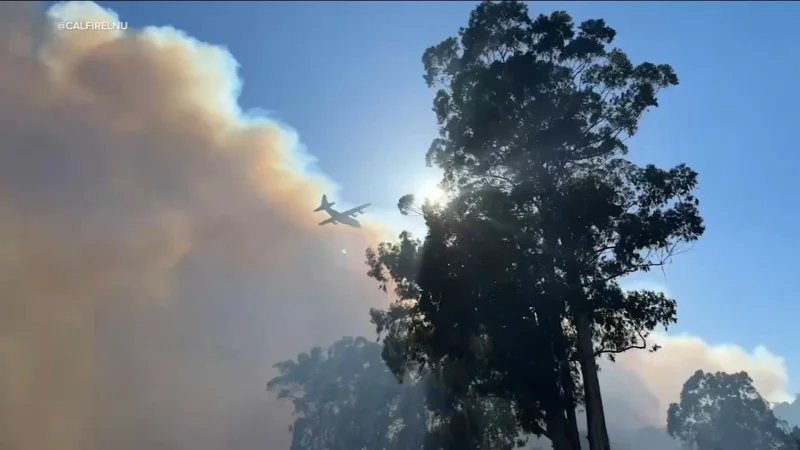 Woodside Fire Map Shows 152 Acres, 37% Contained