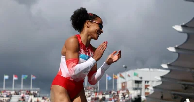 Jazmin Sawyers posts season’s best 6.80m in Glasgow to reach fourth Commonwealth final