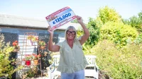 Julie Hopwood wins £125,000 in Postcode Lottery Winning Streets