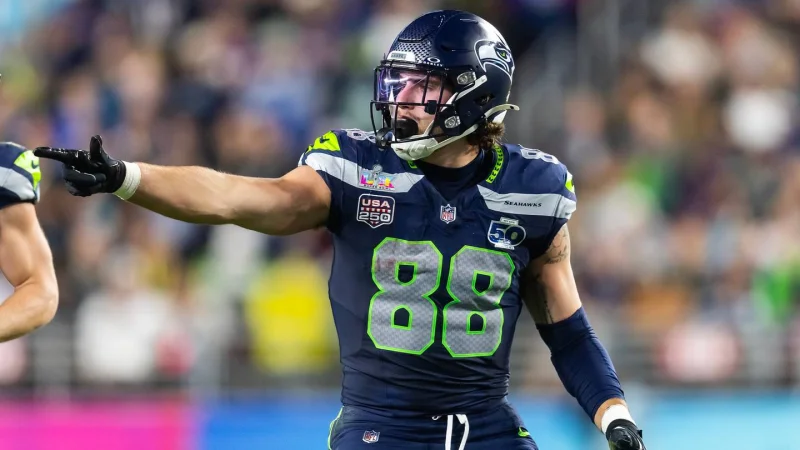 AJ Barner's six touchdowns, including Super Bowl Lx score, highlight breakout season for Seahawks