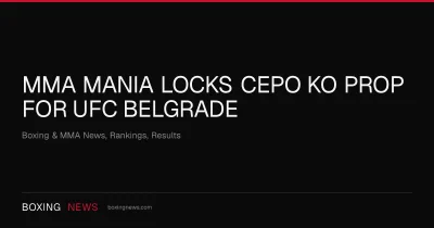 14-3 Vlasto Cepo makes UFC debut in Belgrade